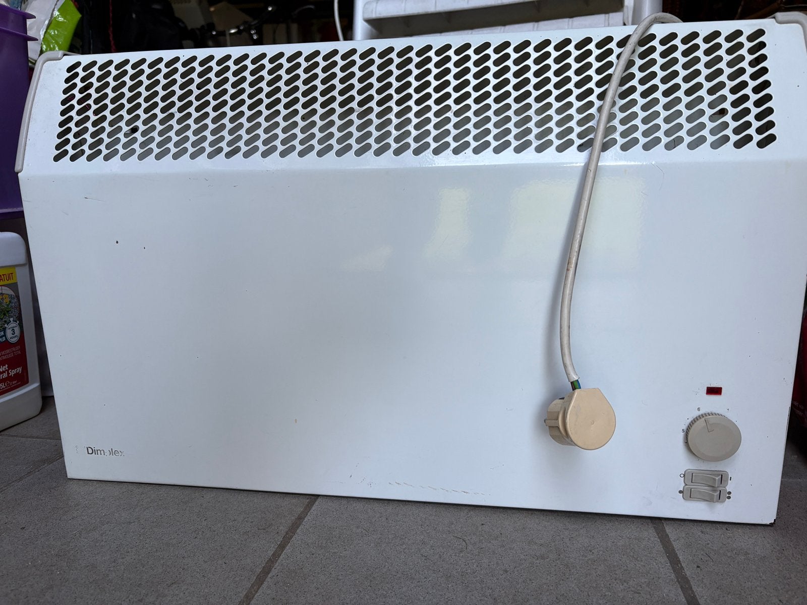 Elektrische bijverwarming, Doe-het-zelf en Bouw, Ophalen, 30 tot 80 cm, Gebruikt, Hoog rendement (Hr)