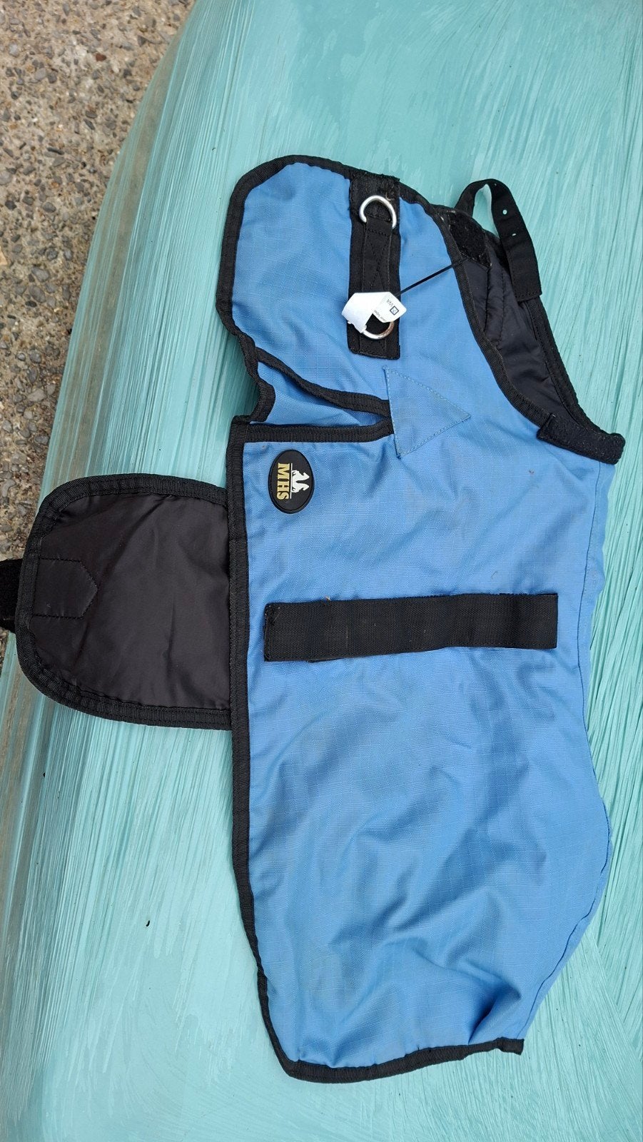 Veulen dekentje shet/mini, Shetlander/Mini, Ophalen of Verzenden, Zo goed als nieuw, Blauw