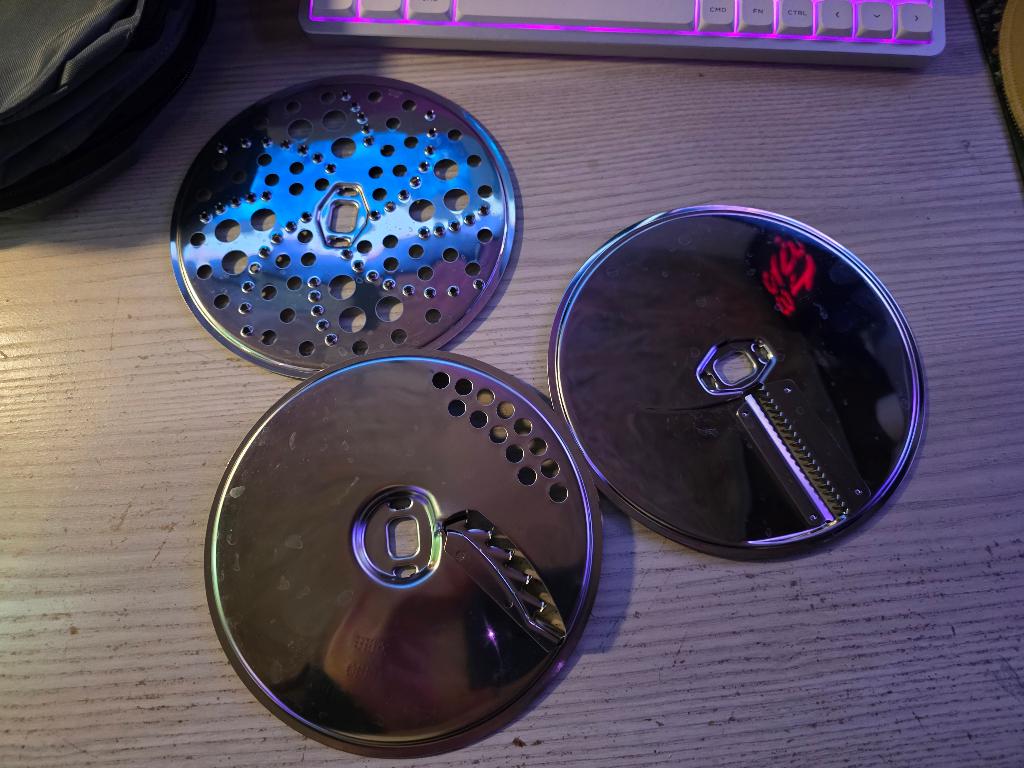 Bosch MUM4/MUM5 Frietschijf, Aziatische groenten, Grater, Enlèvement ou Envoi, Comme neuf, 3 vitesses ou plus
