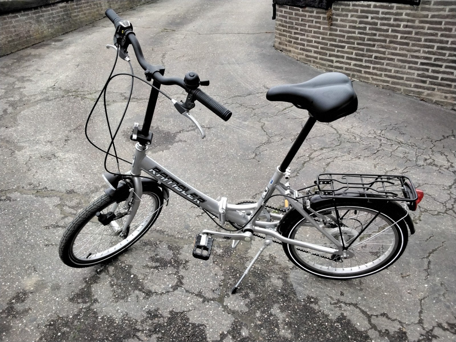 plooifiets, Vélos & Vélomoteurs, Autres marques, Vitesses, Moins de 14 pouces, Enlèvement