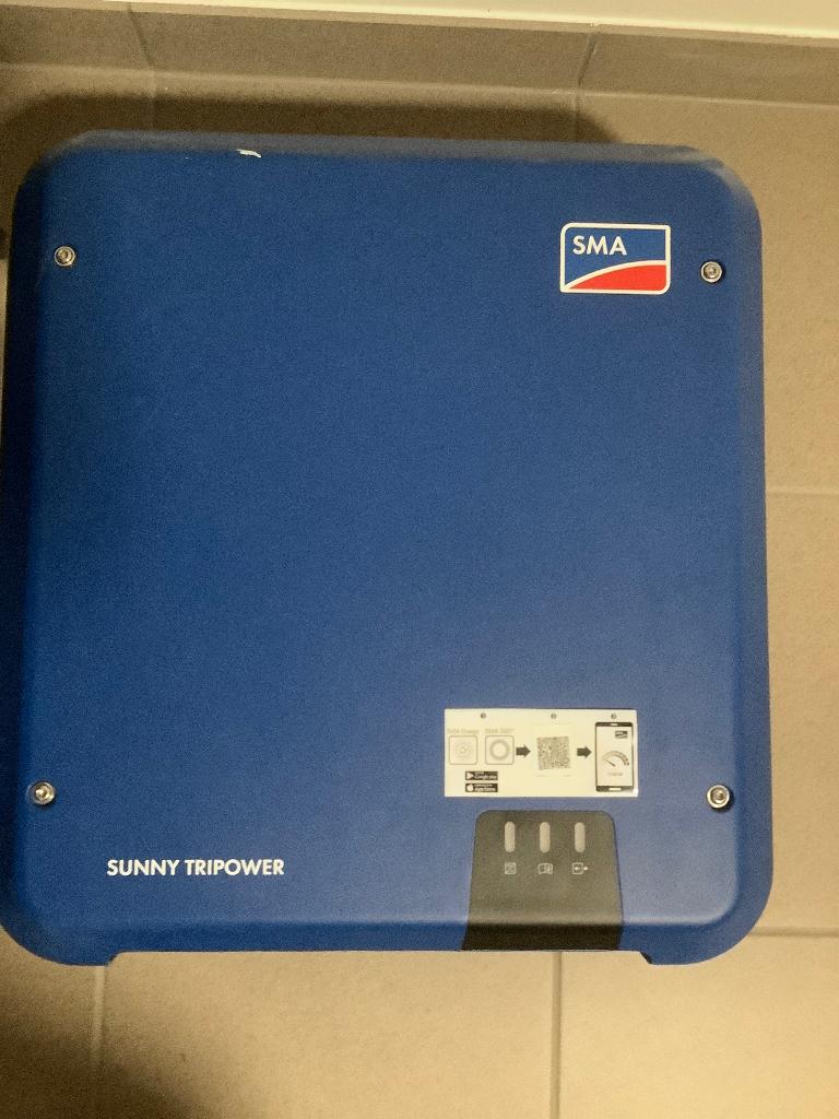 Omvormer SMA Sunny Tripower 5 kW 3-fasen, Ophalen, Zo goed als nieuw, Compleet systeem