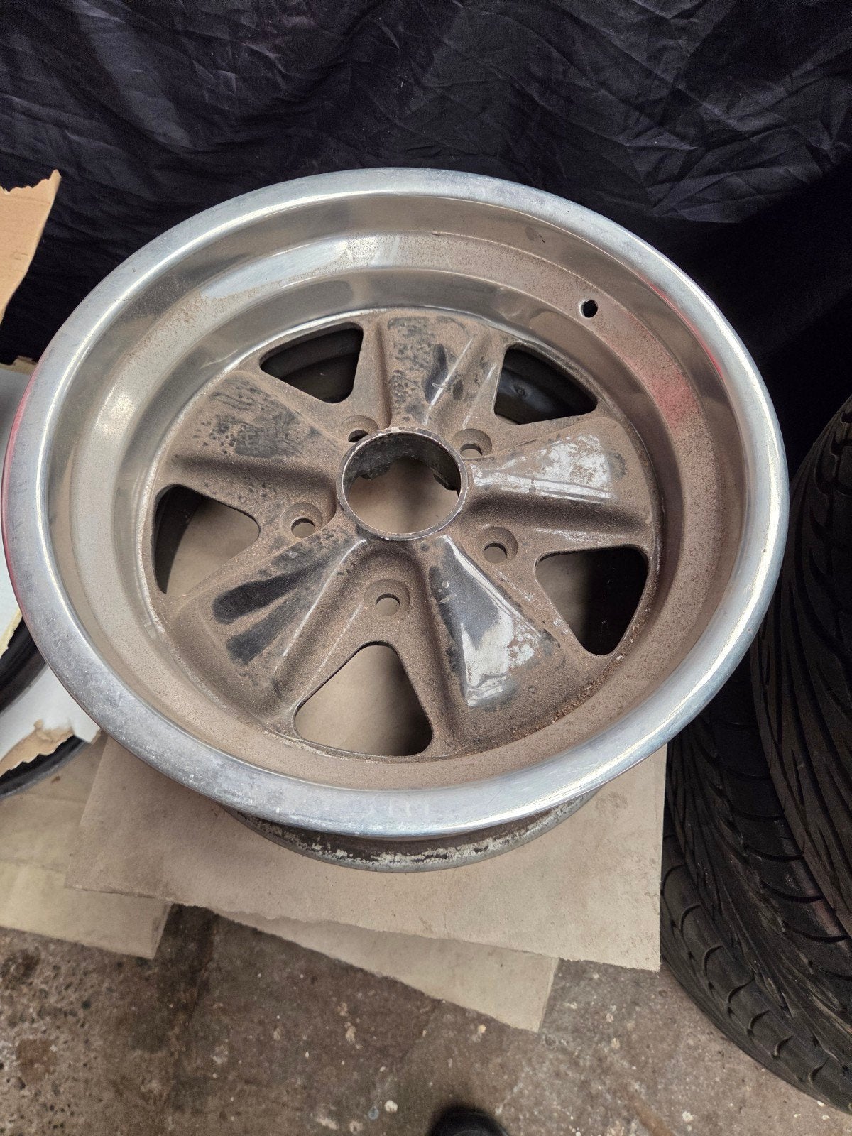 Jantes turbo Porsche Fuchs RS 8 x 15 5 pièces, Autos : Pièces & Accessoires, Pneus & Jantes, Enlèvement, Jante(s)