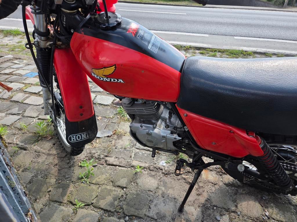 Honda xr 250, Ophalen