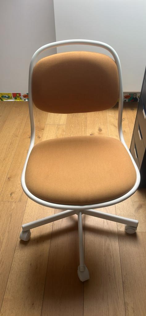 IKEA bureaustoel, Huis en Inrichting, Bureaustoelen, Gebruikt, Bureaustoel, Geel, Ophalen