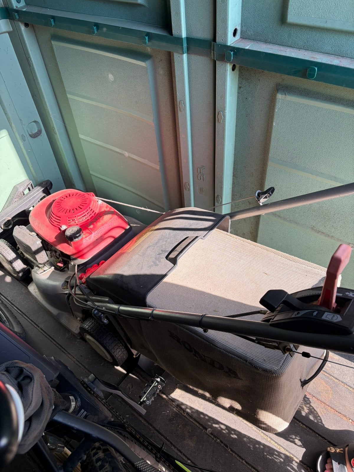 Grasmaaier Honda benzine, Ophalen, Gebruikt, Benzine-grasmaaier, Versnellingen