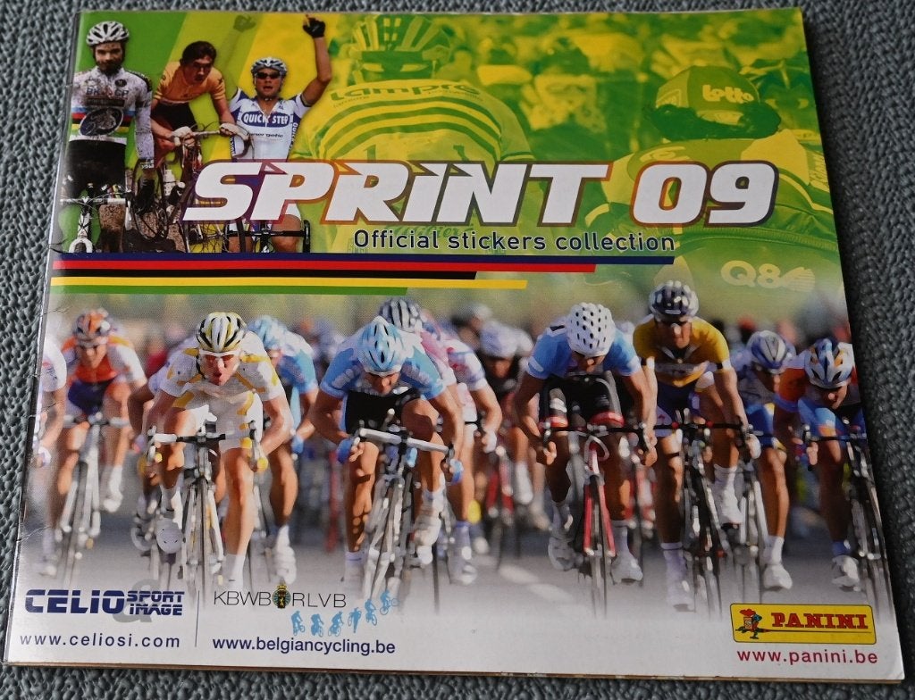 Panini / Sprint 09 / Kompleet ingeplakt stickeralbum, Verzenden, Gebruikt, Poster, Plaatje of Sticker