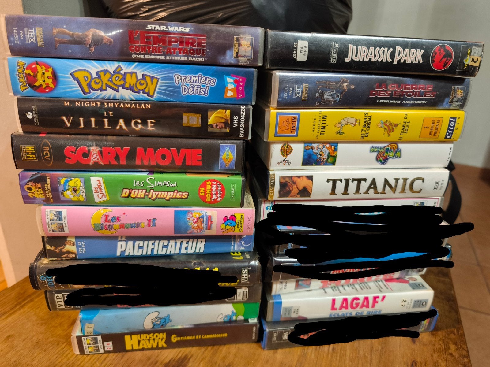 VHS en vrac, Enlèvement ou Envoi, Horreur, Français, Utilisé