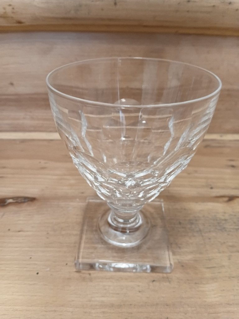 Verres, coupes, 1vase et  1 plat en cristal, Enlèvement