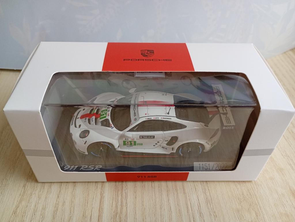 Porsche 911 RSR Le Mans 2022, Ophalen of Verzenden, Nieuw, Auto