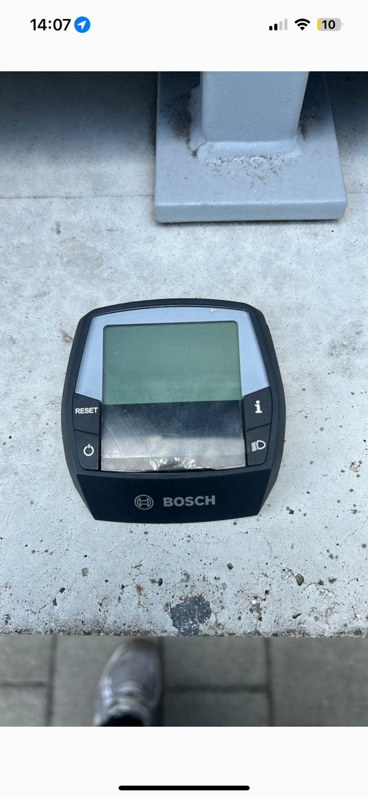 bosh fietsen schermpje, Ophalen of Verzenden, GPS, Zo goed als nieuw