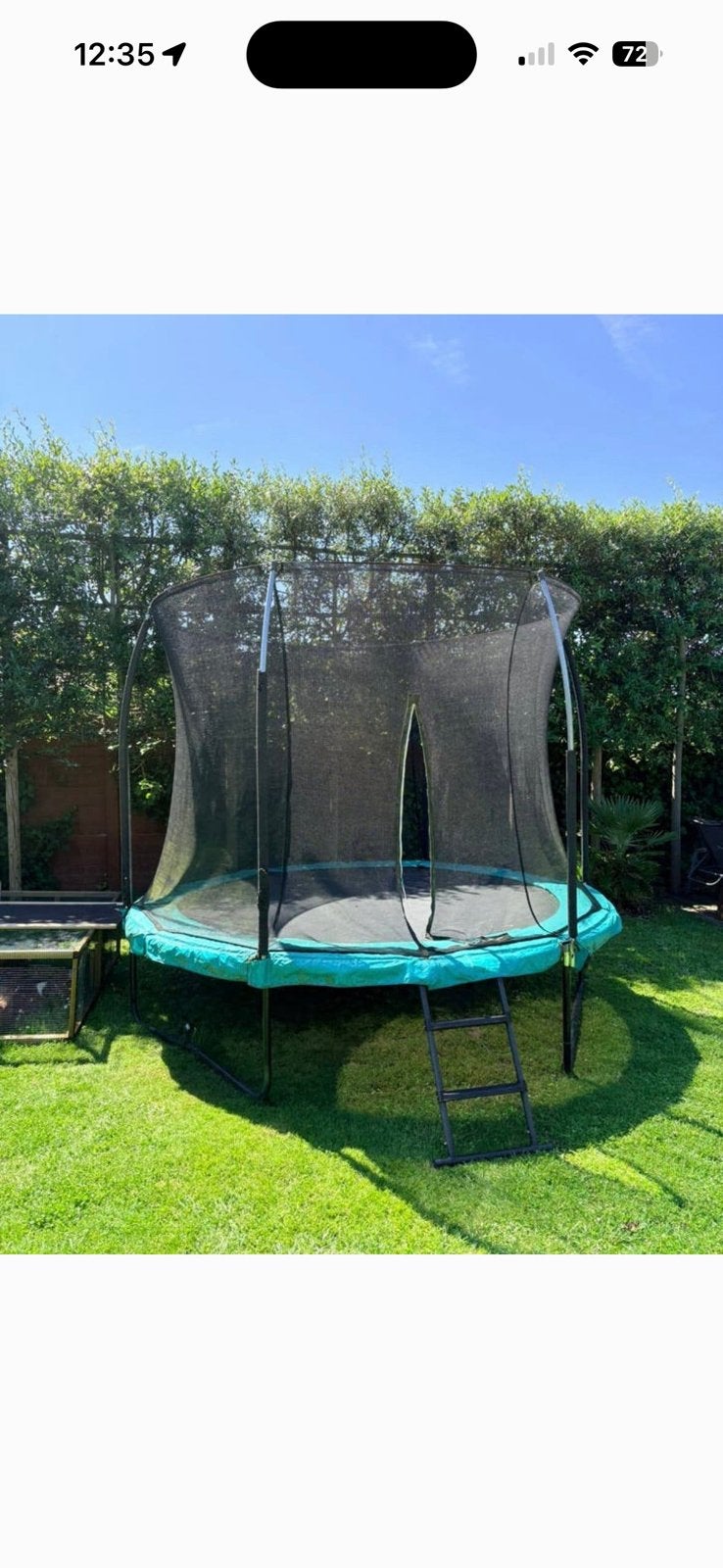 Trampoline merk salta diam 3 m, Enlèvement, Utilisé