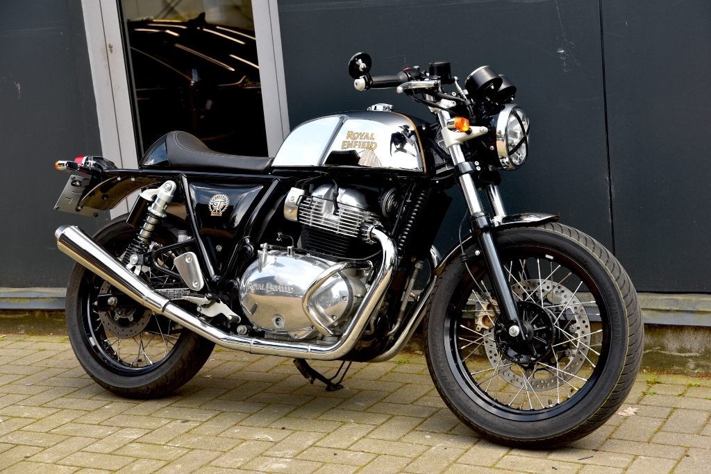 ROYAL ENFIELD CONTINENTAL GT 650 ***MOTOVERTE.BE***, Motoren, 2 cilinders, Occasion, Bedrijf, 650 cc