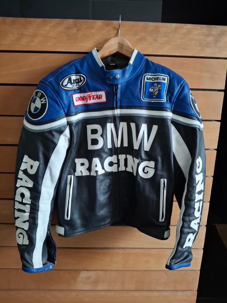Ledere moto vest- man, Enlèvement, Neuf, sans ticket, Hommes, Manteau | cuir