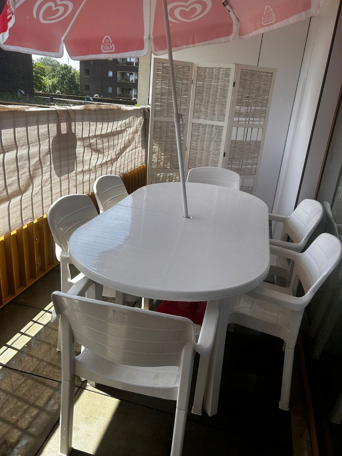 Tafel met stoelen, Tuin en Terras, Tuinsets en Loungesets, Ophalen