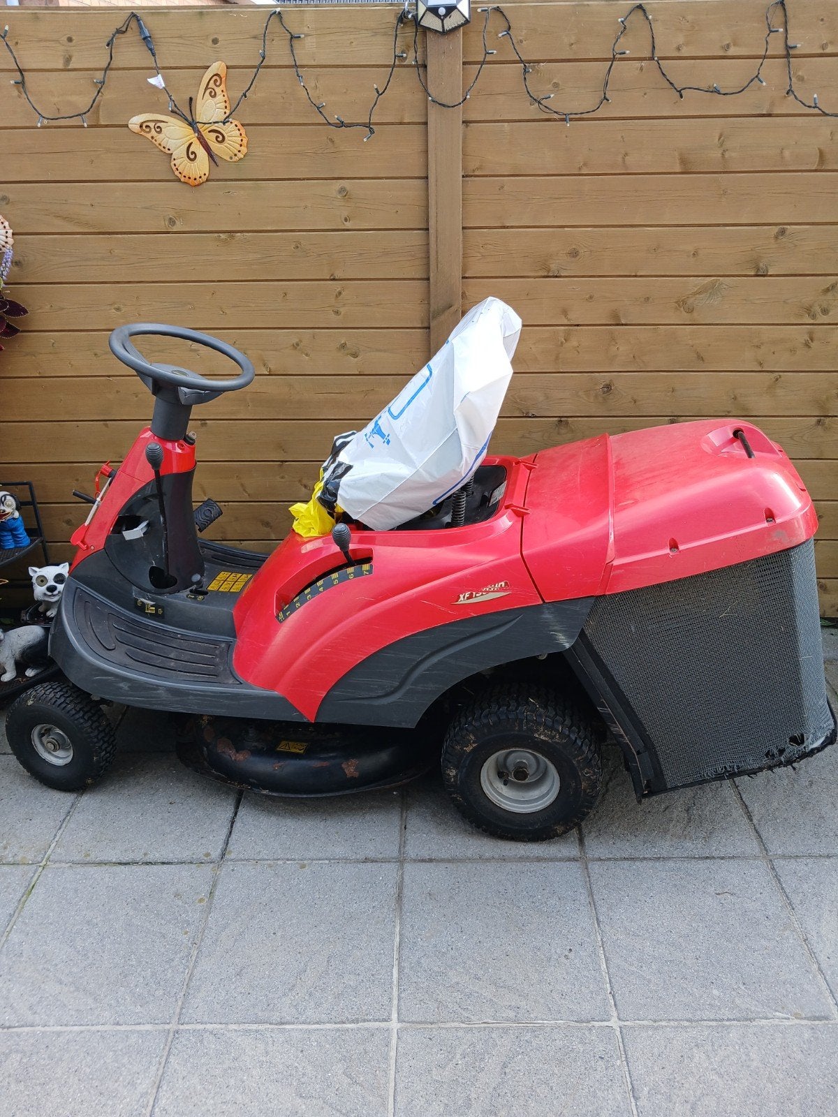 zitmaaier castelgarden te koop, Ophalen, Gebruikt, Elektrische starter, Castelgarden