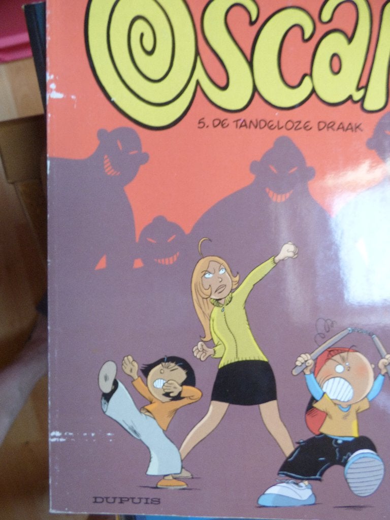 oscar  nr 5   de tandeloze draak     softcover, Boeken, Ophalen of Verzenden