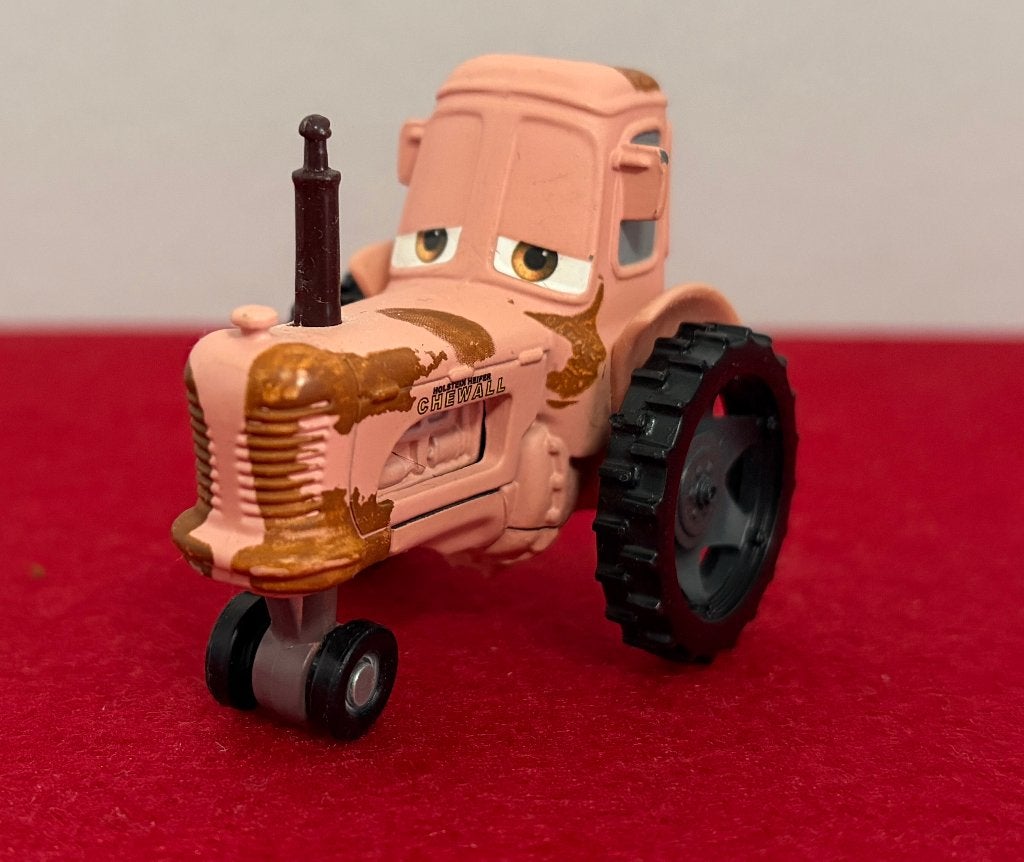 DISNEY CARS 1:55 DieCast-tractor, Ophalen of Verzenden, Tractor of Landbouw