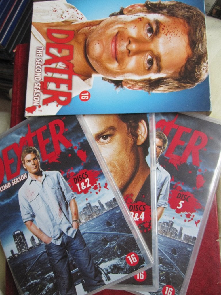 Dexter La deuxième saison (2007) 5 disques, Enlèvement ou Envoi, Comme neuf, Espagnol, Espagnol
