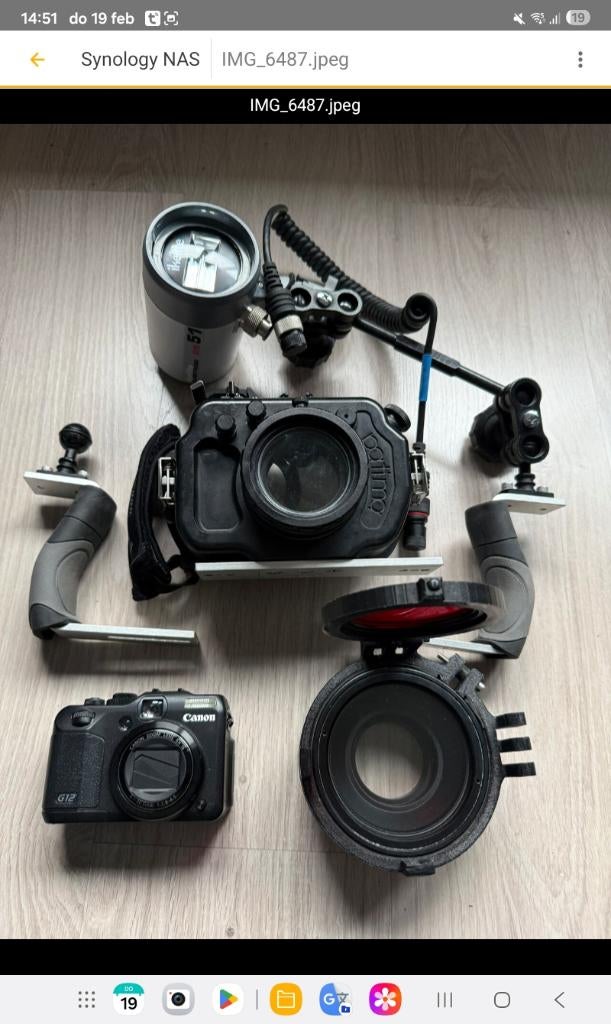 Camera, Ophalen of Verzenden, Gebruikt, Onderwaterhuis of Camera