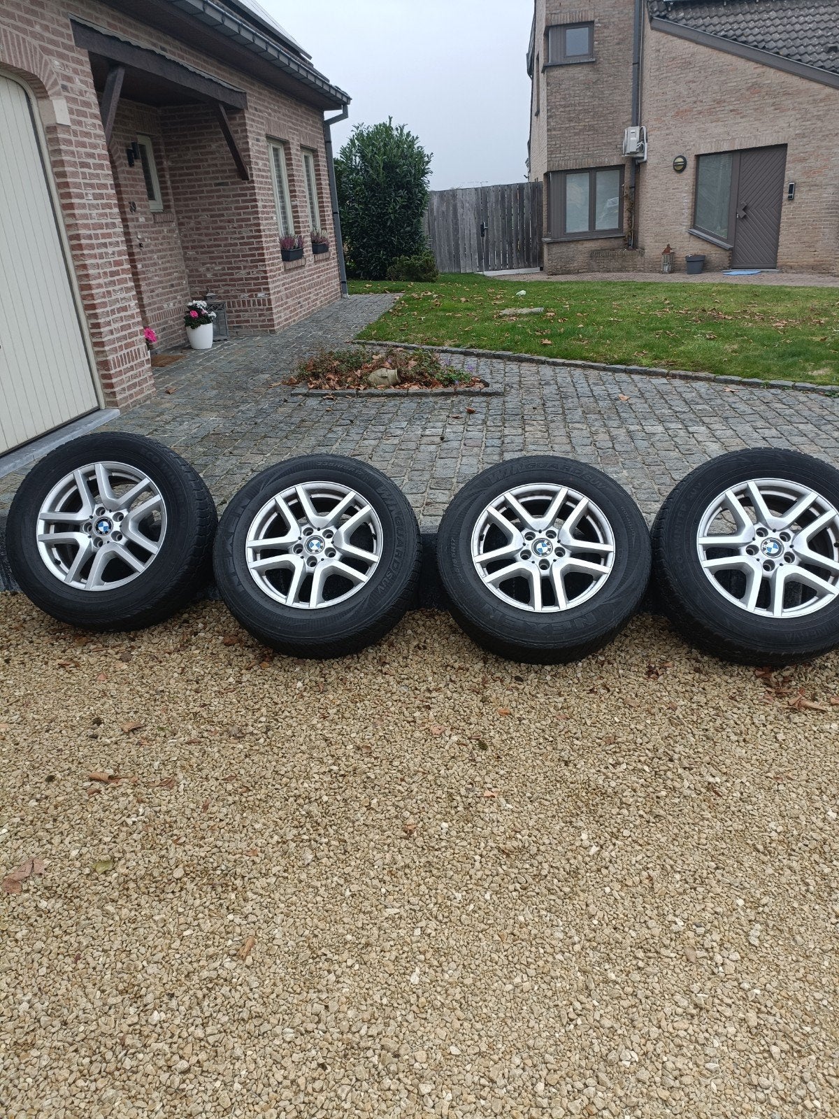 Originele winterset, Auto-onderdelen, Ophalen, Gebruikt, Banden en Velgen, 17 inch