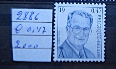 Belgique  2886  **/mnh, Timbres & Monnaies, Timbres | Europe | Belgique, Envoi, Non oblitéré, Gomme originale