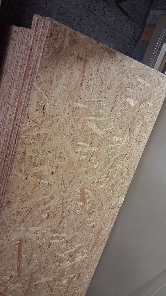 OSB PLATEN - NIEUW (wel gezaagd), Bricolage & Construction, Plaques & Panneaux, Enlèvement, Neuf, Bois, Moins de 20 mm