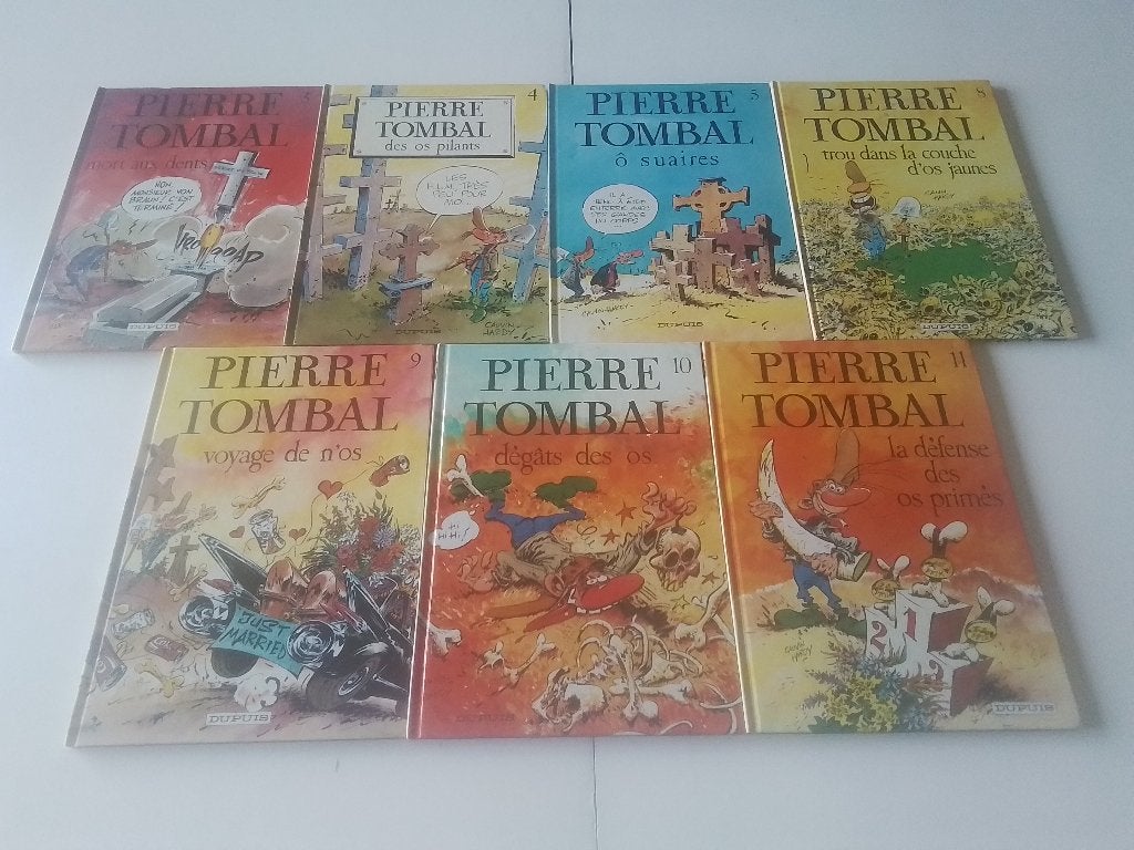 Lot bd pierre tombal 20 euros le tout, Livres, Enlèvement, Utilisé