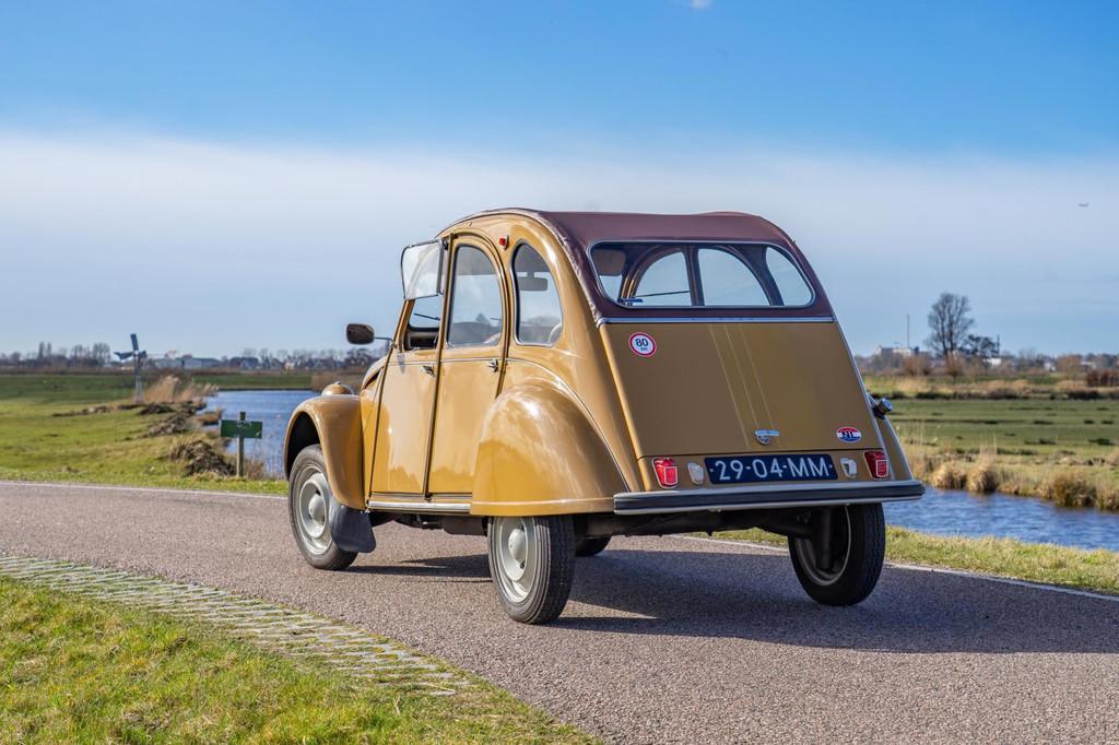 Citroen 2 CV AZ, Auto's, Oldtimers, Voorwielaandrijving, 4 deurs, Bedrijf, Bruin