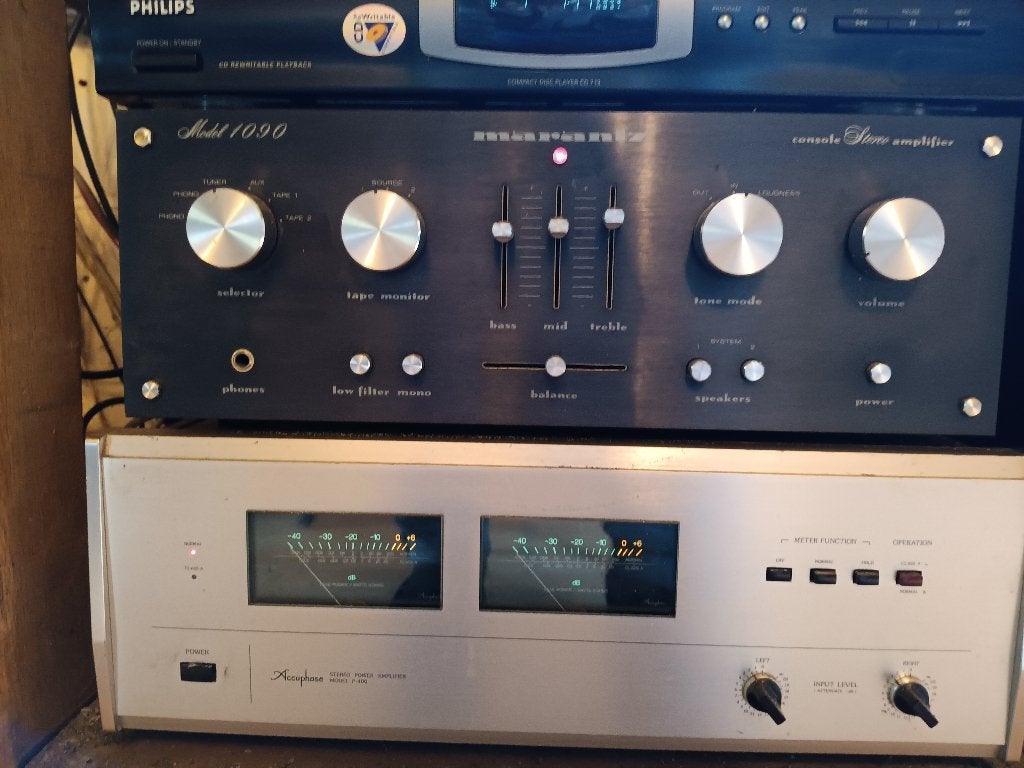 marantz 1090, Zo goed als nieuw, 60 tot 120 watt, Stereo, Ophalen