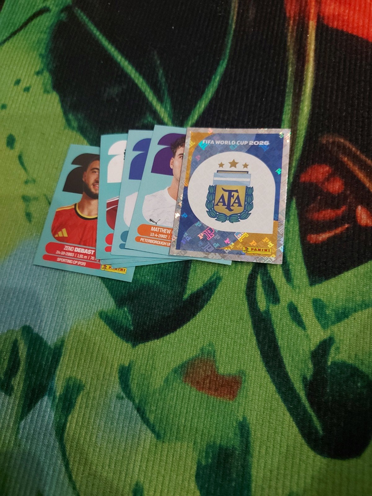 6 kaarten voetbal, Tickets en Kaartjes