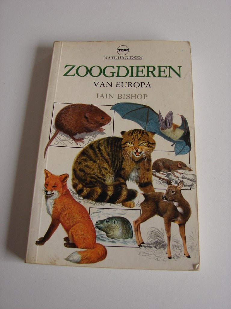 Zoogdieren in Europa boek, Ophalen of Verzenden