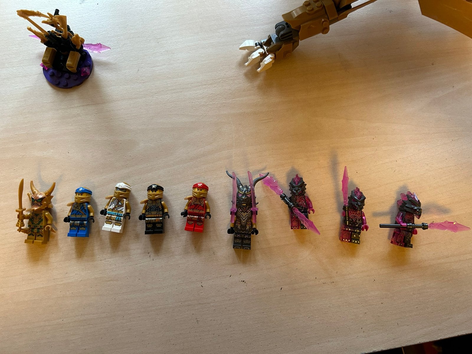 Lego Ninjago Lloyds gouden ultra draak, Kinderen en Baby's, Lego, Ophalen of Verzenden, Zo goed als nieuw, Ninjago