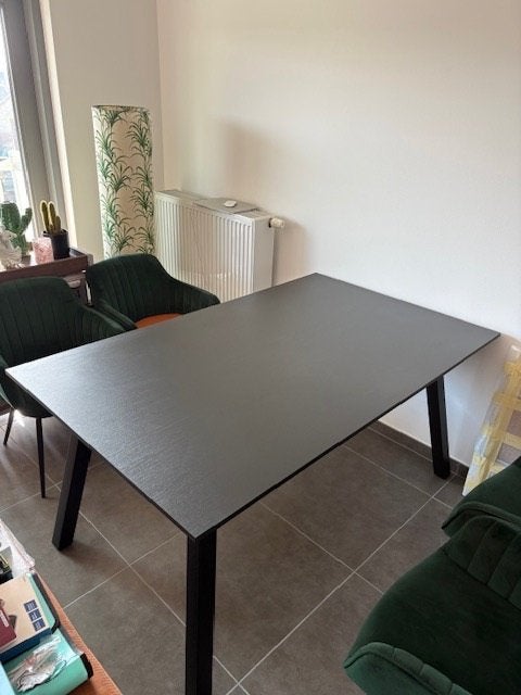 Eetkamer tafel, Huis en Inrichting, Tafels | Eettafels, Ophalen, Zo goed als nieuw, Rechthoekig, Modern