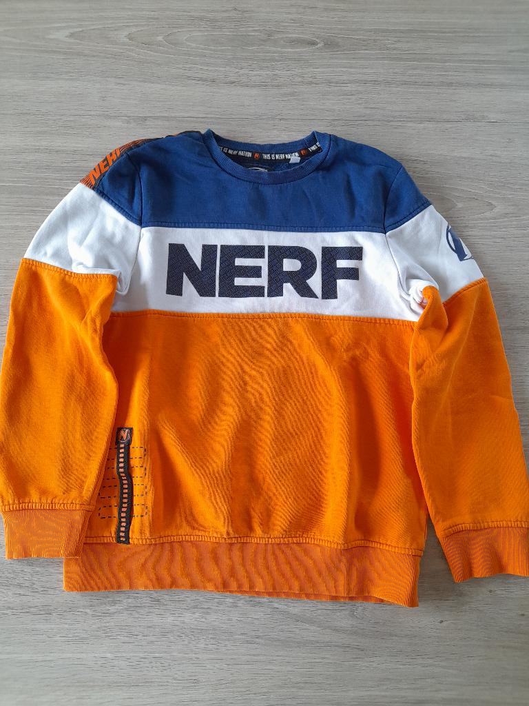 sweater/trui nerf maat 146-152, Ophalen of Verzenden, Zo goed als nieuw, Jongen, Trui of Vest