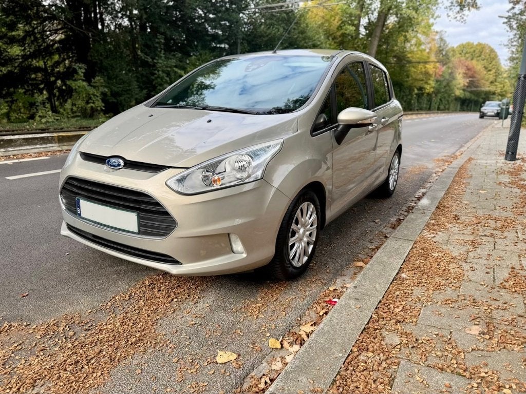 2015 Ford B-Max 1.6i  Automaat Nieuwstaat 1ste eigenaar !, Auto's, 4 cilinders, Bruin, B-Max, 5 deurs