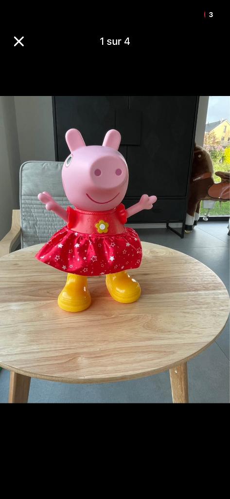 Pepa piG en musique, Ophalen, Met geluid, Overige typen, Middelgroot (20 tot 80 cm)