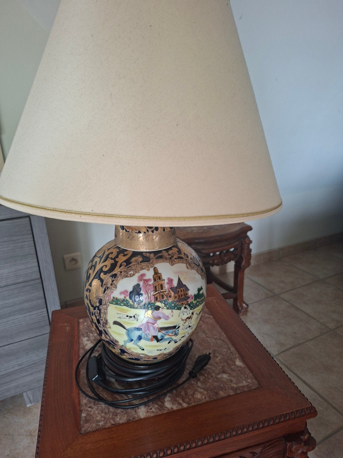 Chinese lamp, Huis en Inrichting, Lampen | Tafellampen, Ophalen