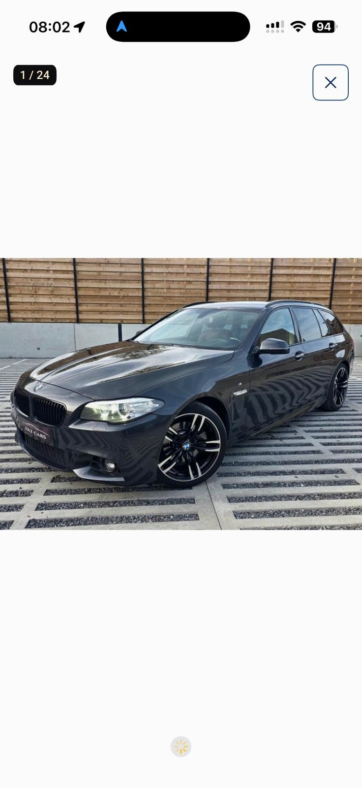 BMW 520i Touring M Sport | 2014 | Automaat |, Autos, Cuir, Euro 6, Entretenue par le concessionnaire, 5 portes