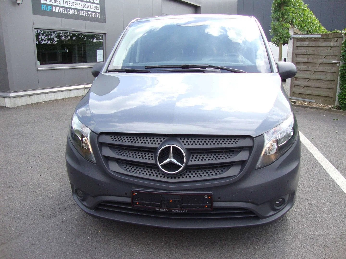 Mercedes-Benz Vito 114cdi aut, L2, LEDER, ALUCA rekken, 3 pl, Argent ou Gris, Achat, Entreprise, 3 places