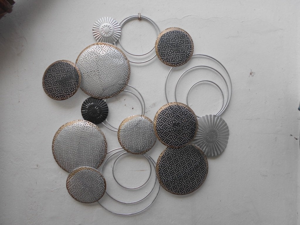 wand decoratie  brutalisme, Ophalen, Metaal