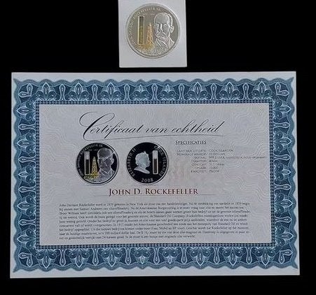 ZELDZAME munt / Cookeilanden / 10 Dollar / 1 Ounce Ag 999, Postzegels en Munten, Ophalen of Verzenden, Losse munt, Zilver