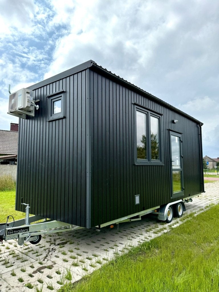 Aanbieding! Tiny House met airco / Mobil House /vakantiehuis, Bedrijf, Ladder, Winterisolatie