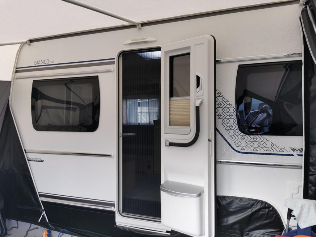 Instapklare Fendt Bianco 515,met mover.airco en voortent, Caravans en Kamperen, Caravans, Ringverwarming, Tot en met 3, Particulier