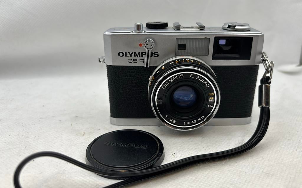 Olympus 35 RC - Compact 35mm Rangefinder + 42mm Zuiko Lens, Ophalen of Verzenden, Gebruikt, Compact, Olympus