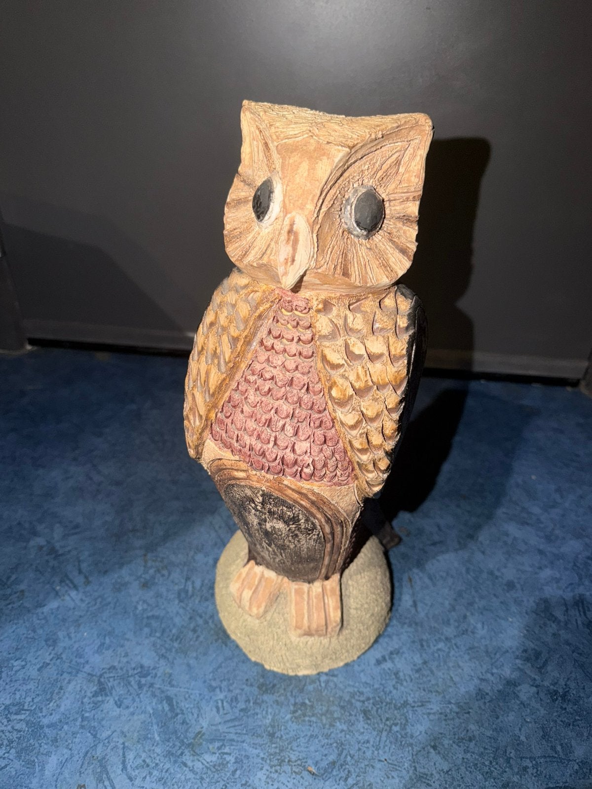 Chouette hibou en céramique, Ophalen