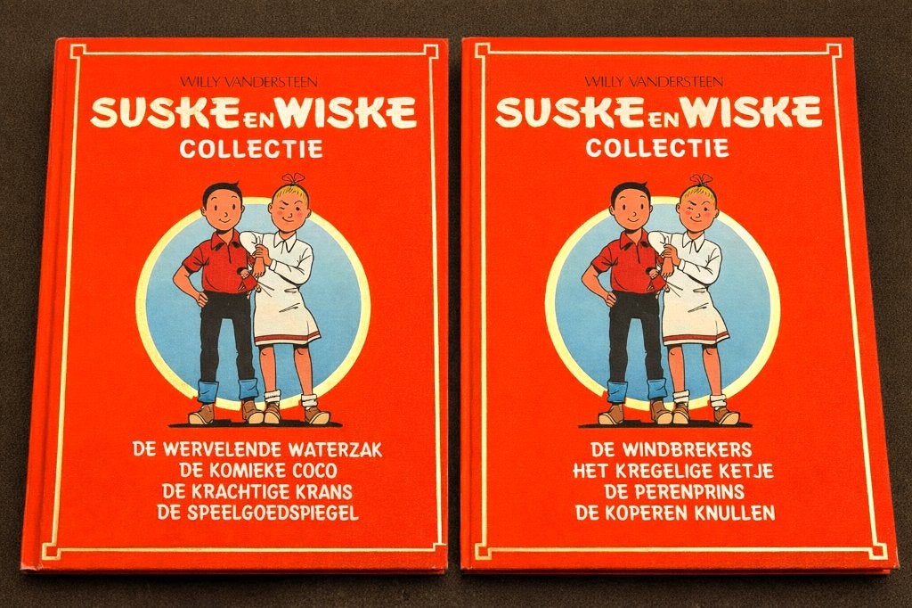Suske en Wiske Collectie 2 volledige albums in mooie staat., Verzamelen, Stripfiguren, Ophalen of Verzenden, Suske en Wiske