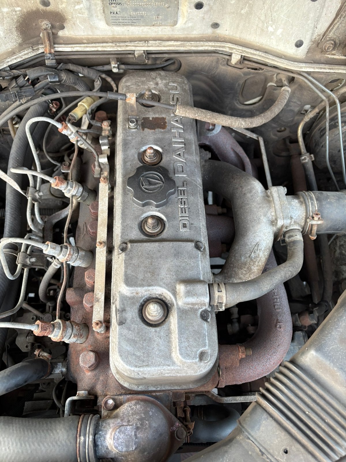 Daihatsu rocky 2.8 diesel(DL 42)te koop incl versnellingsbak, Autos : Pièces & Accessoires, Enlèvement, Daihatsu