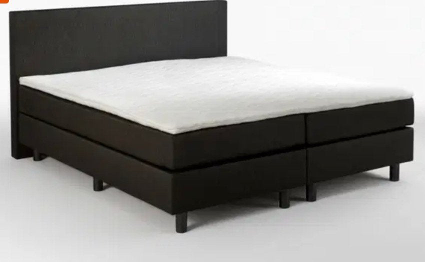 Matras en topper 180x200, Huis en Inrichting, Ophalen, 180 cm, 200 cm, Grijs