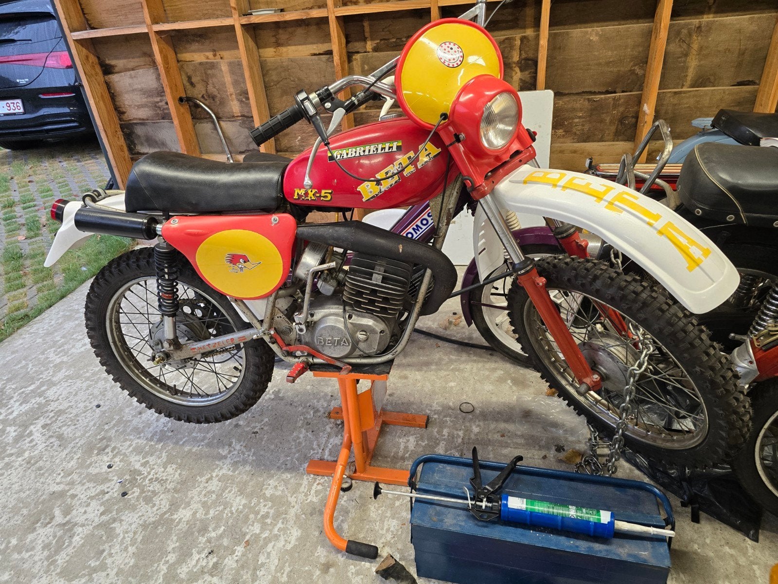beta mx5, Fietsen en Brommers, Ophalen of Verzenden