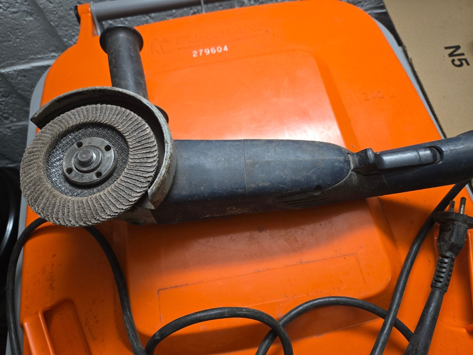 slijpschijf bosch, Ophalen of Verzenden, Gebruikt, 700 tot 1000 watt, Haakse handslijpmachine